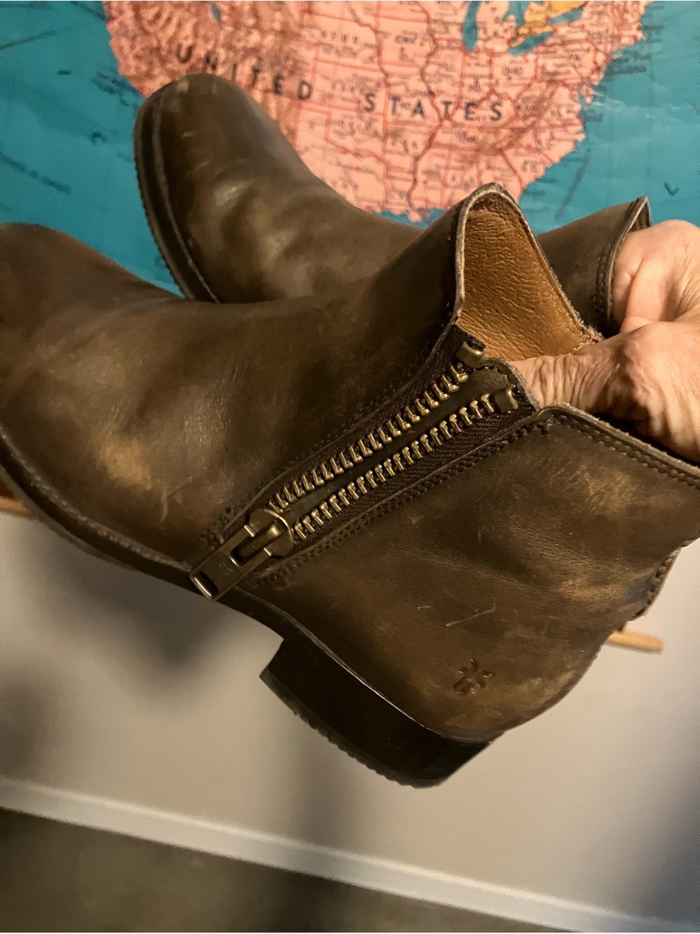 Frye Madison Moto Shootie